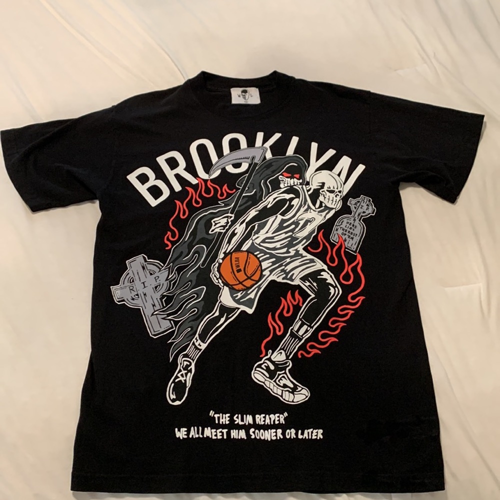 WARREN LOTTUS Slim Reaper (Kevin Durant) Black Shirt